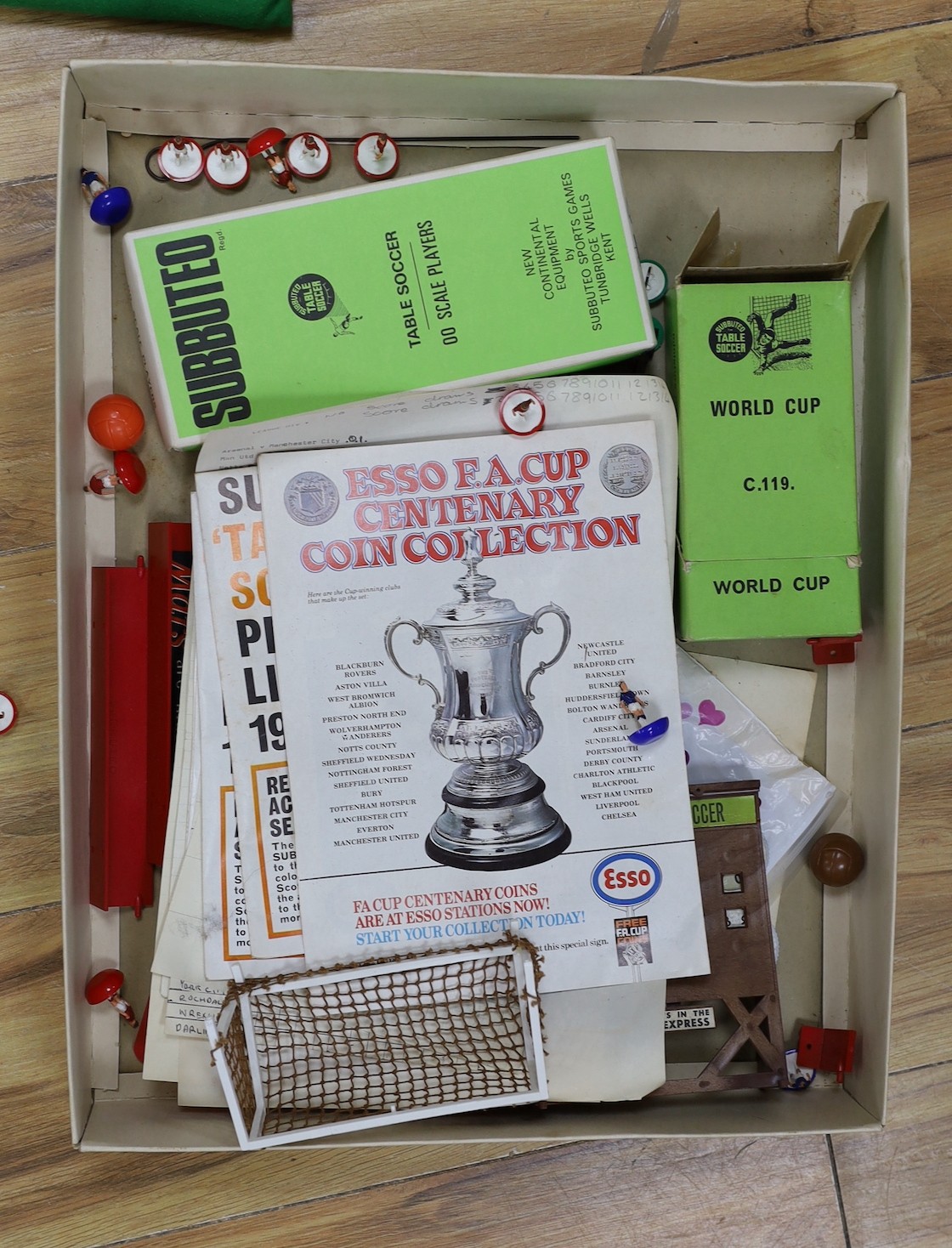 A boxed Subbuteo Continental Club edition set